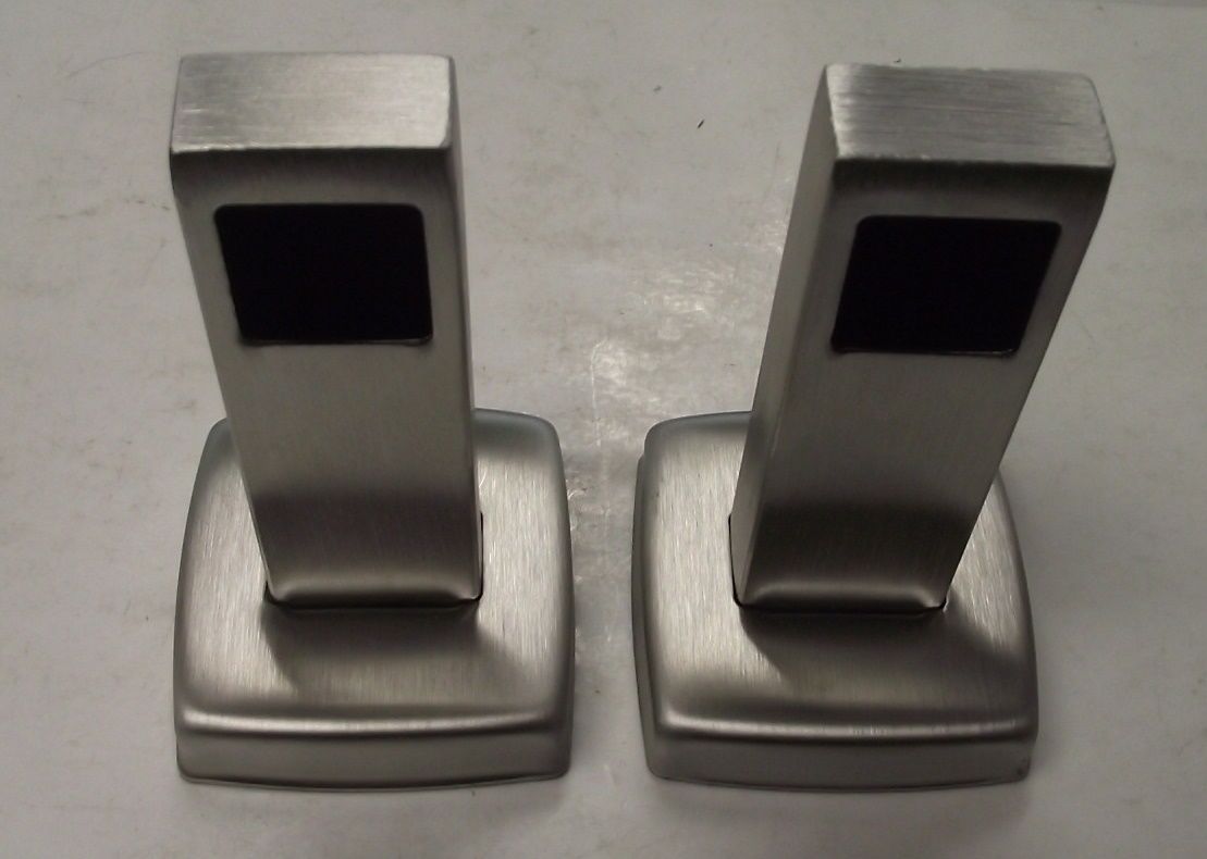 Taymor 01-R2600P Satin Stainless Steel 3/4" Towel Bar Replacement Posts 1pr