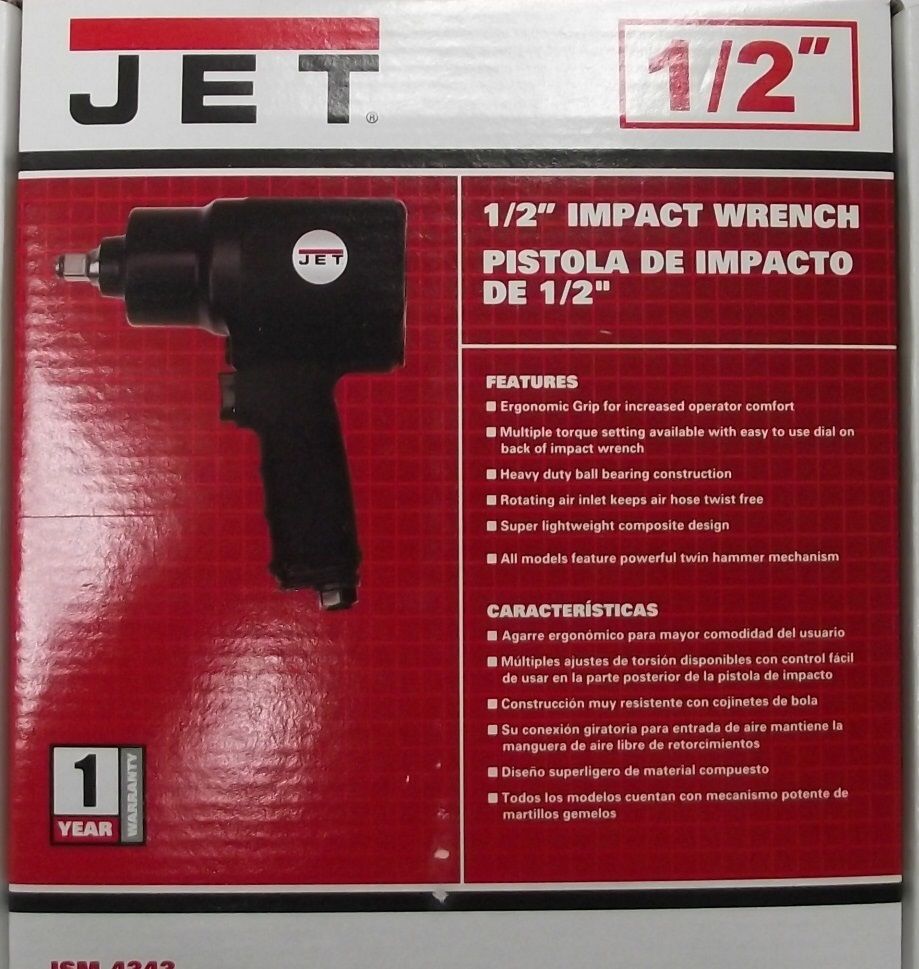 JET JSM-4343 Heavy Duty 1/2" Impact Wrench