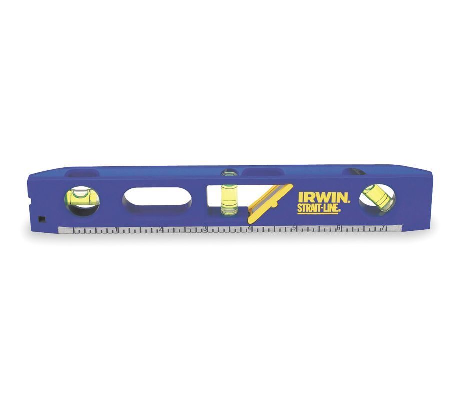 Irwin Straight-Line 2035100 9" Cast Aluminum Torpedo Level