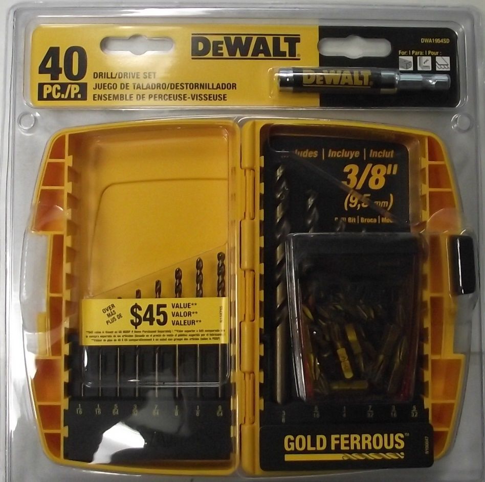 Dewalt 40pc Drill & Drive Set DWA1954SD