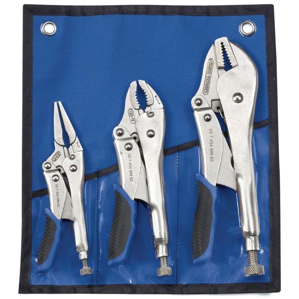 Armstrong 67-404 3 Piece Locking Pliers Set