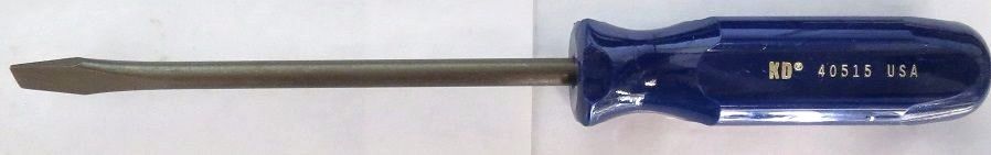 KD Tools 40515 5/16" 6" Large Round Blade Slotted Screwdriver USA