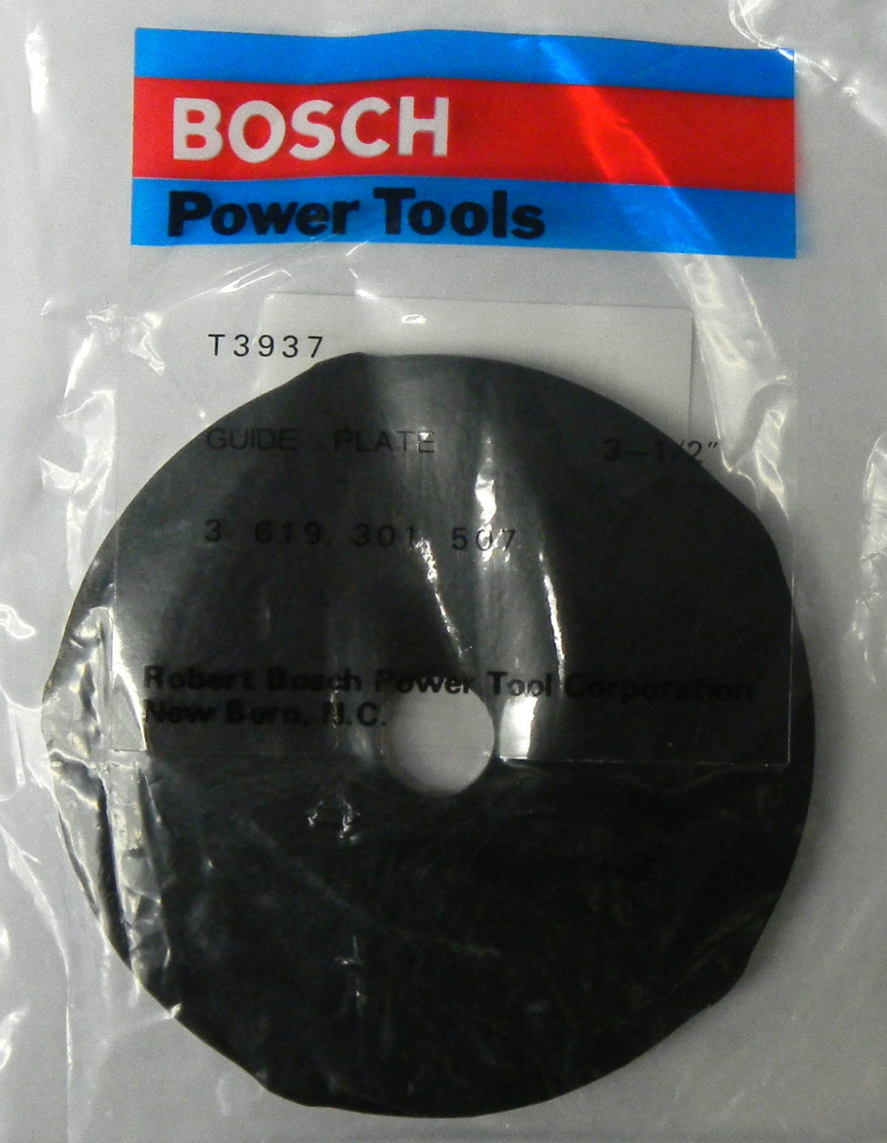 Bosch T3937 3-1/2" SDS-Plus Thin Wall Core Bit Guide Plate