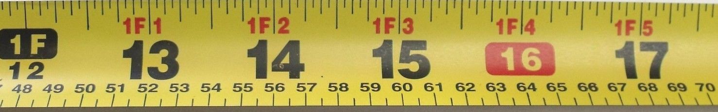 Builderscale 52625 Planreader 25' Tape Measure and 1" & 1/4" Architect Scale USA