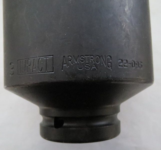 Armstrong 22-096 3" 6 PT 1" Drive Impact Socket USA