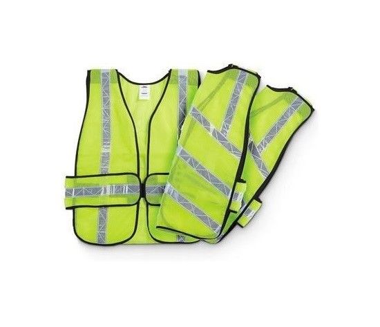 Ironwear 7015-L Lime  Reflective Safety Vest One Size Fits All 1pc