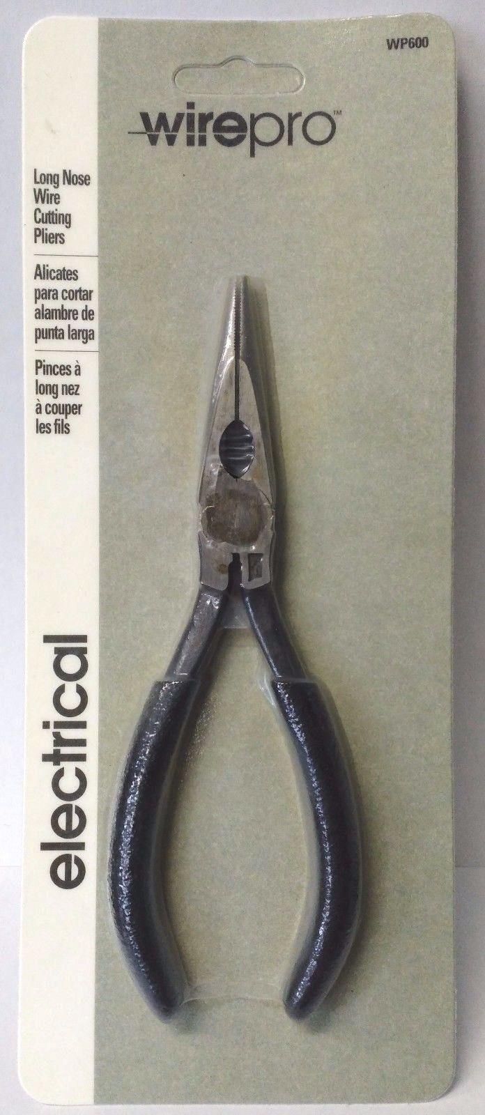 WirePro by Klein WP600 6" Long Nose Wire Cutting Pliers USA