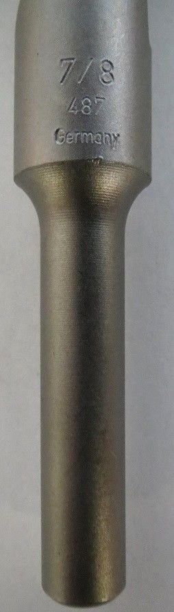 Hawera 70064 7/8" Shank 4 1/2" x 6" Cylindrical Shank Hammer Bit Germany