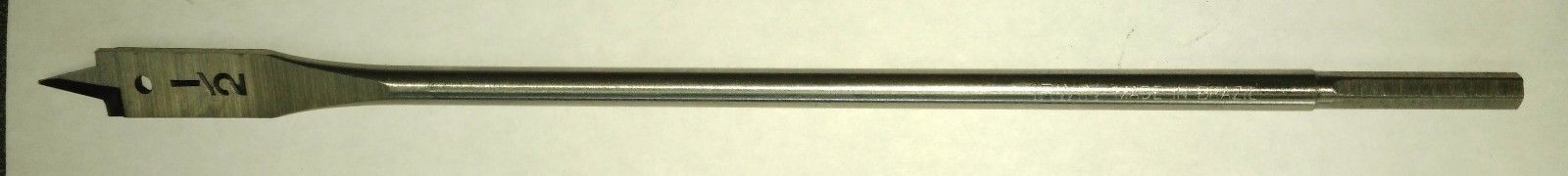 Irwin IW705 1/2" x 10" Flat Boring Bit