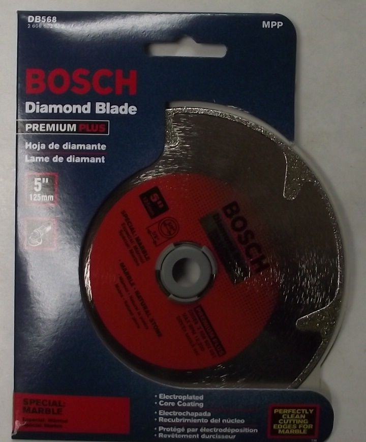 Bosch DB568 Premium Plus 5" Diamond Saw Blade