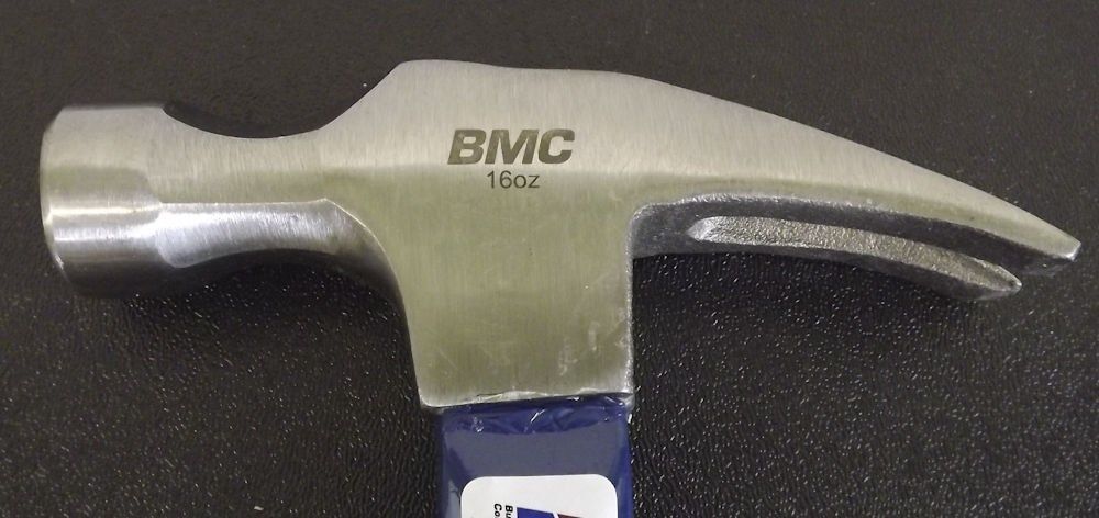BMC SIJL20396R 16oz. Fiberglass  Rip Hammer Hammer