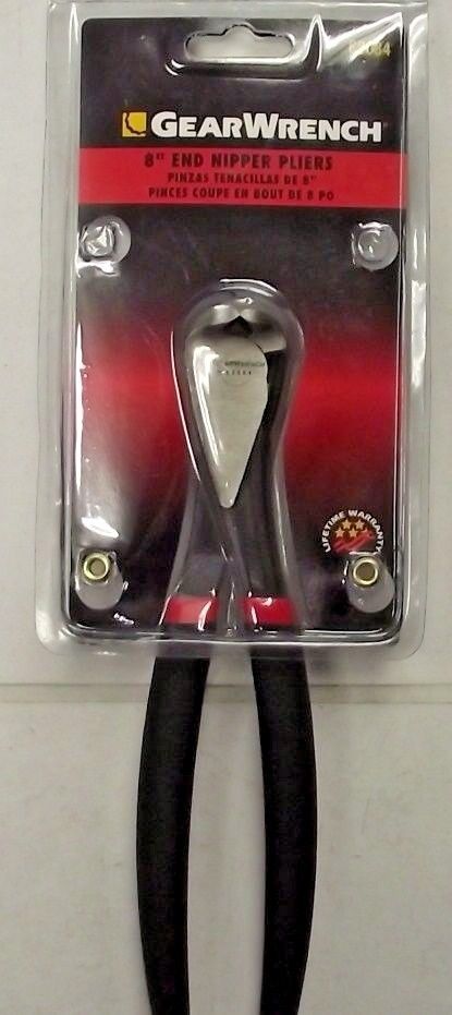 Gearwrench 82084 8" End Nipper Pliers