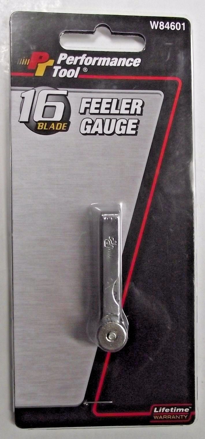 Performance Tool W84601 16 Blade Mini Feeler Gauge