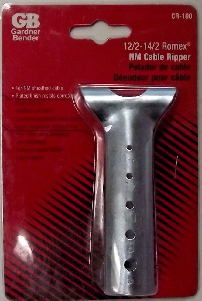 Gardner Bender CR-100 12/2-14/2 Romex NM Cable Ripper