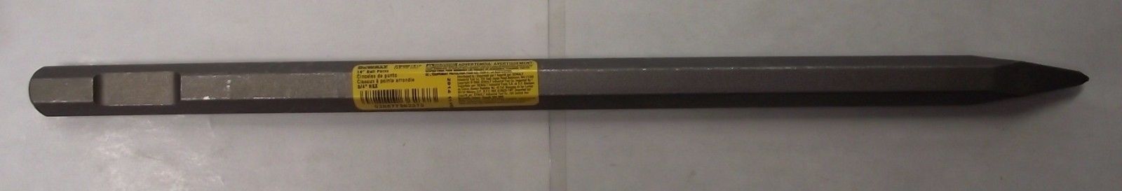 Dewalt DW5951 Bull Point 18" x 3/4" Hex Demo Hammer Bit USA