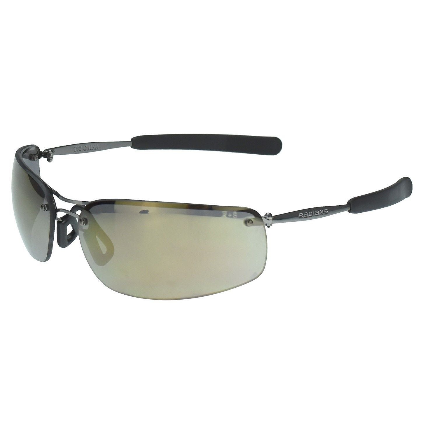 Radians T82-Y0RD Safety Glasses - Metal Frame - Gold Mirror Lens