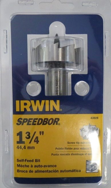 Irwin Speedbor 43028 1-3/4" Self Feed Drill Bit