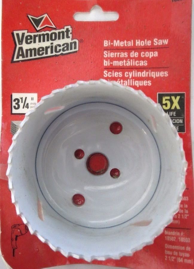 Vermont American 18552 3-1/4" Bi-metal Hole Saw