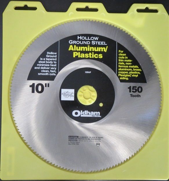 Oldham 100AP 10" x 150T Circular Saw Blade