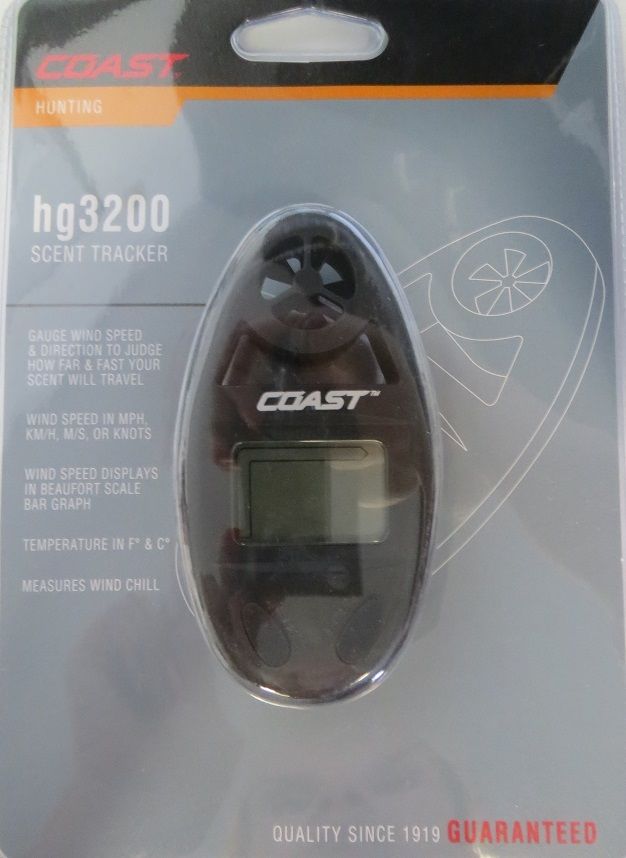Coast HG3200 Scent Tracker Wind Speed & Temperature Gauge