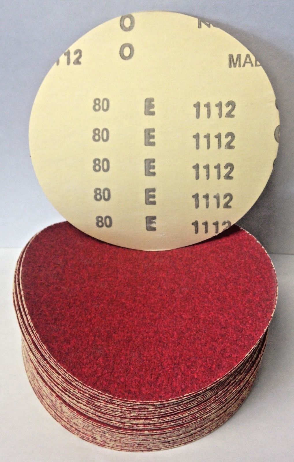 Carborundum 1907 5" Sanding Discs 80 Grit 50 Pack