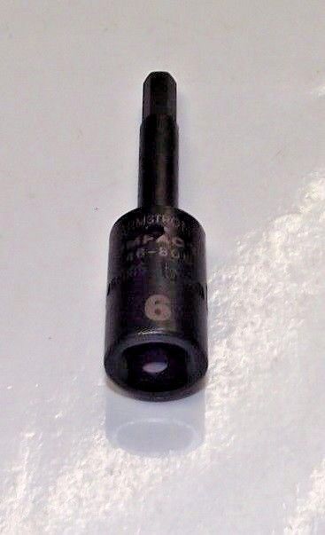 Armstrong 3/8" Drive 6mm Impact Socket Hex Bit USA 46-806