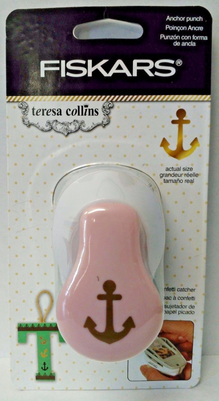 Fiskars 157270-1001 Teresa Collins Anchor Lever Paper Punch Medium