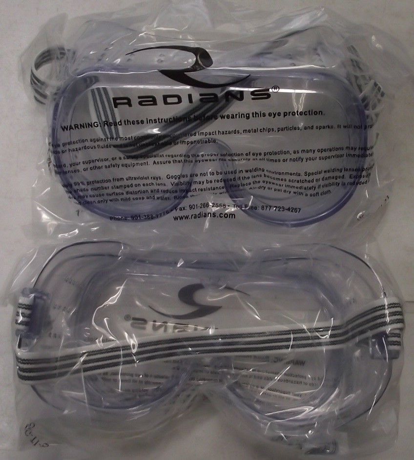 Radians GOG-TI-23 Radians Ggp Junior Goggle Perforated 2pcs