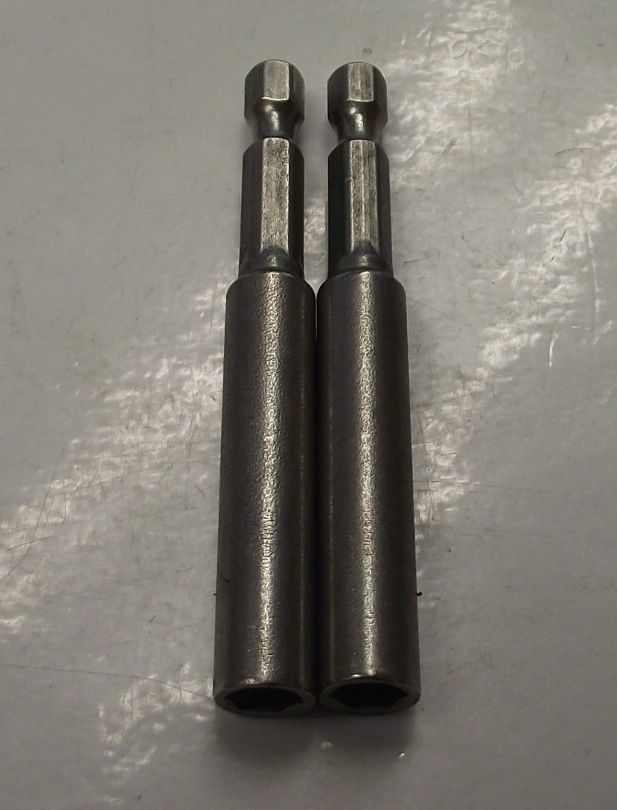 Vermont American 339972 Magnetic Screw Tip Bitholder 2-9/16" 2pcs.