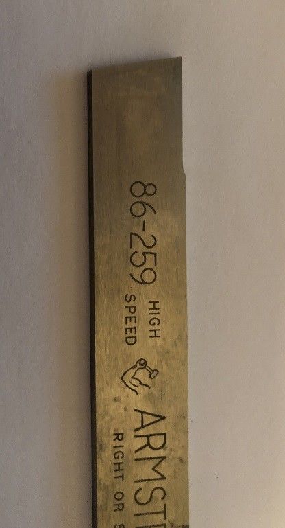 Armstrong 86-259 HSS Cut-Off Blade, M-2 USA