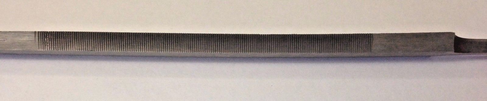 Nicholson File 07090 12" Knife File Smooth 2 Sides Cut on Back