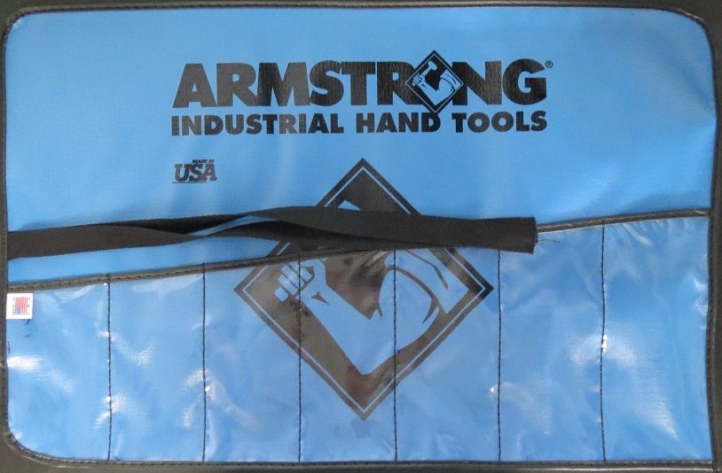 Armstrong 29-413 Vinyl Roll 7 Pockets Wrench Tool Roll Holder (No Tools) USA