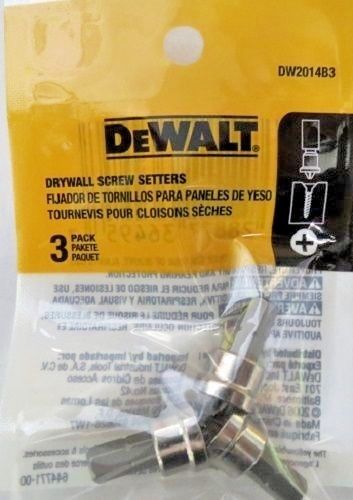Dewalt DW2014B3 Drywall Screw Setters 3PK