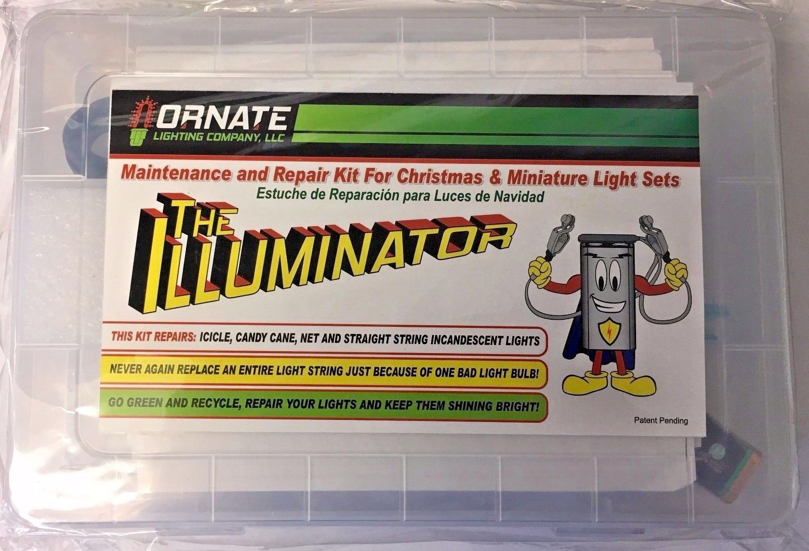 Ornate Illuminator Mini Christmas Light Repair Set