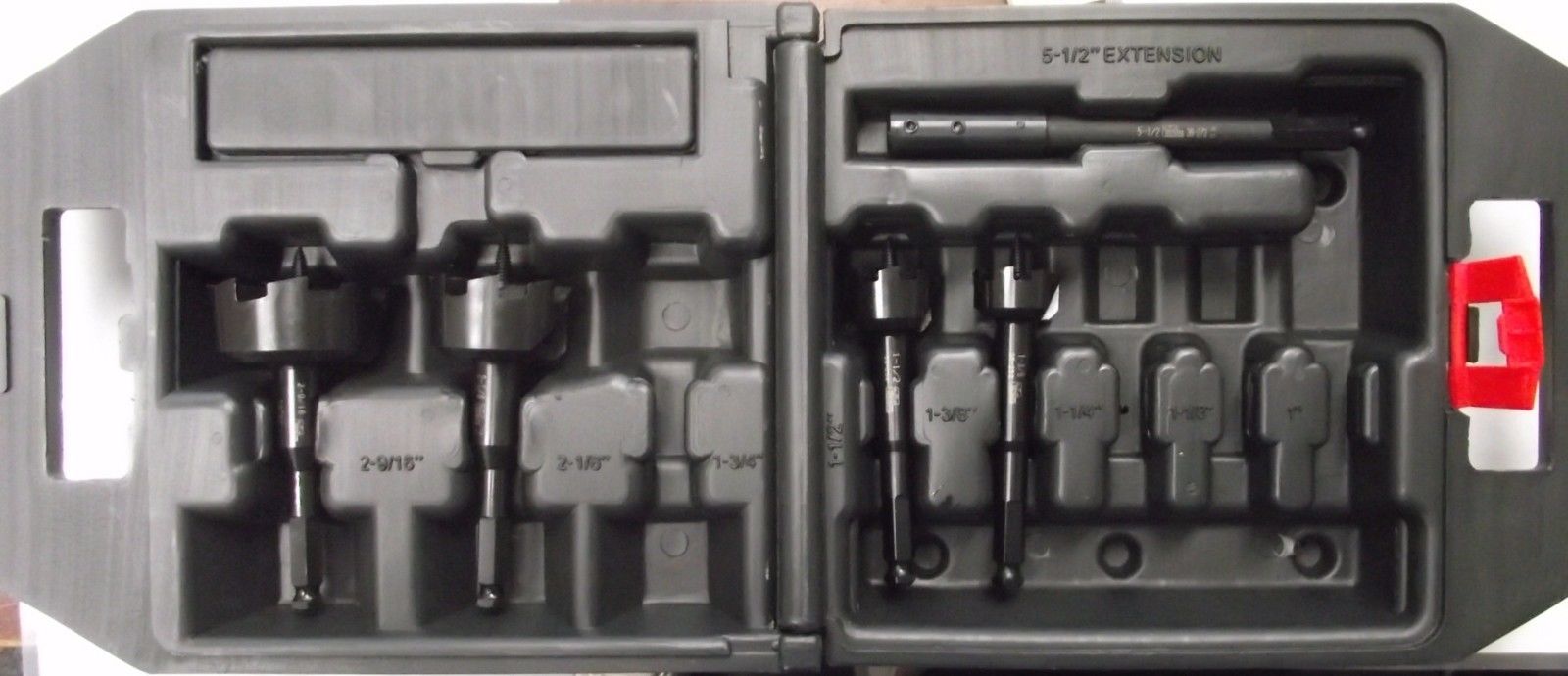 Ideal 36-265  5 Piece Plumbers Self Feed Drill Bit Kit Japan