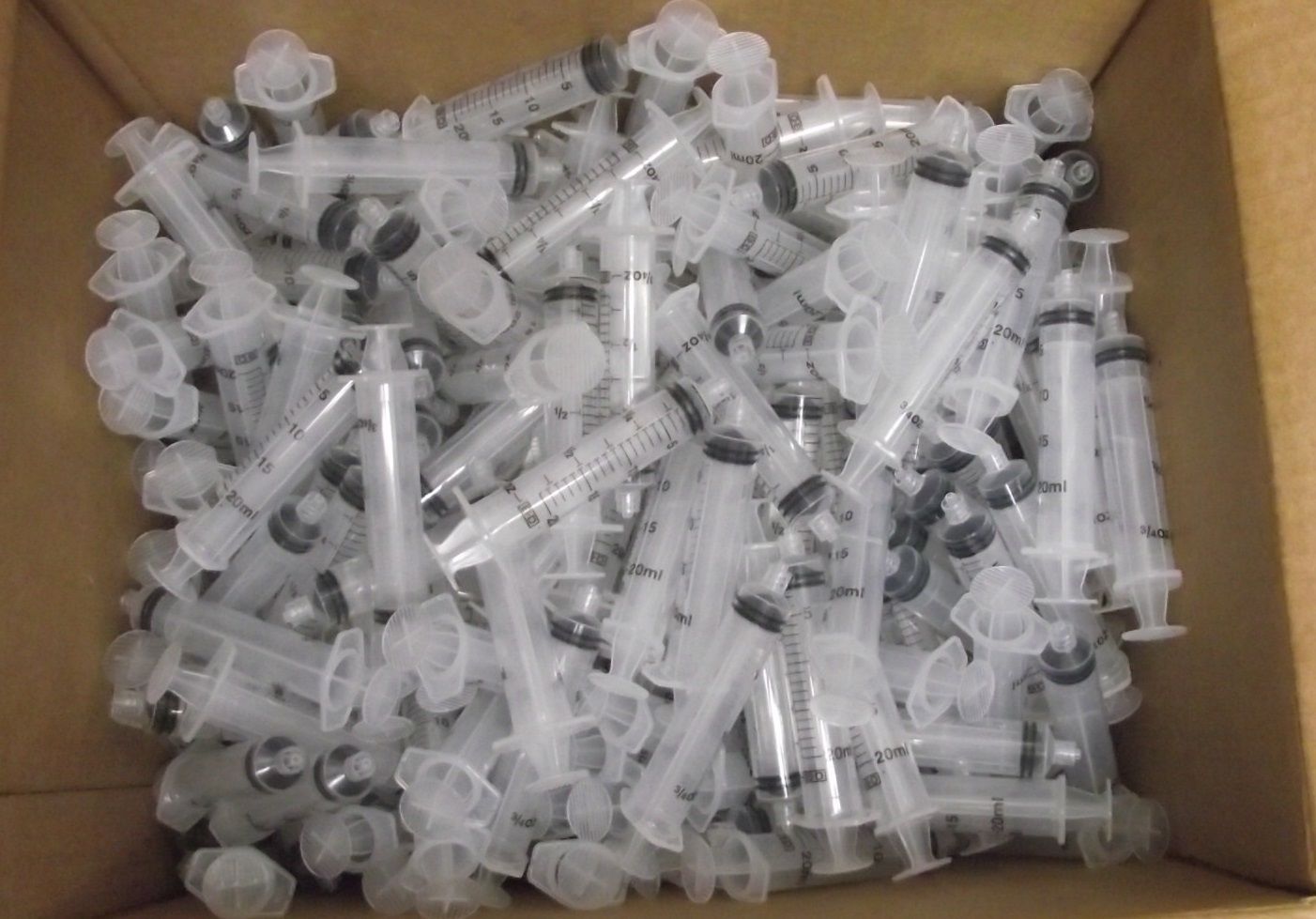 Weller Luer Lock Syringe 20cc Assembled (C325Pcs) 1 Case M20LLBA
