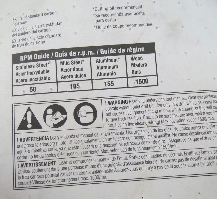 Vermont American 18552 3-1/4" Bi-metal Hole Saw