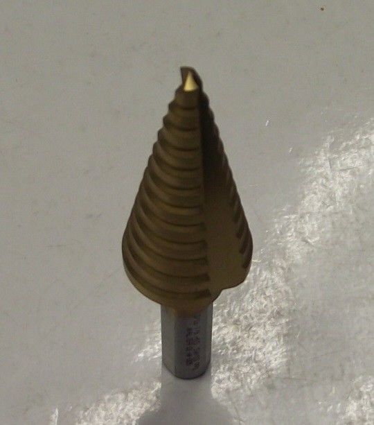 Walter 13354 3/16" to 7/8" Titanium Coated Step Drill Swiss Made