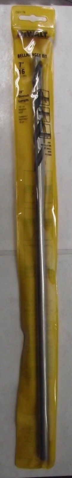 DEWALT DW1776 7/16" x 18" Bell Hanger Drill Bit