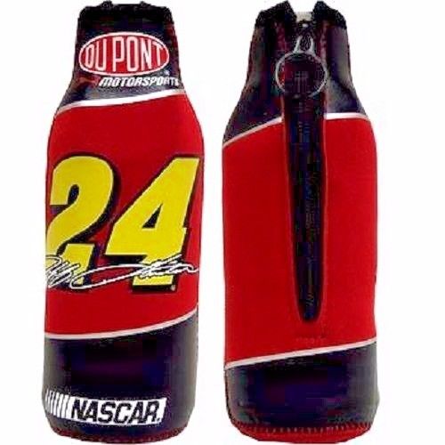Nascar #24 Jeff Gordon Bottle Holder- Neoprene with Zipper