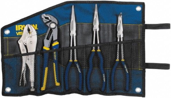 Irwin 1873600 5 Piece Automotive Combination Plier Set