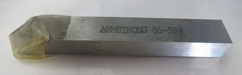 Armstrong 86-599 GROUND-TO-FORM TOOL BIT CUTTER USA