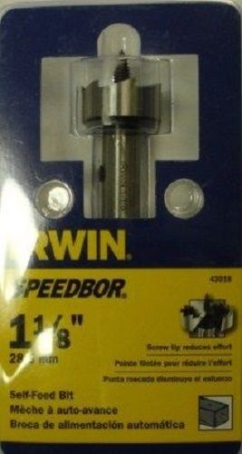 Irwin Speedbor 43018 1-1/8" Self Feed Drill Bit