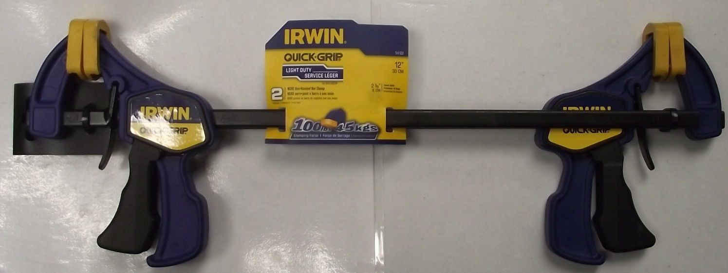 Irwin 54122 Mini Bar Clamp 12 " One-Handed 2-7/16" Throat