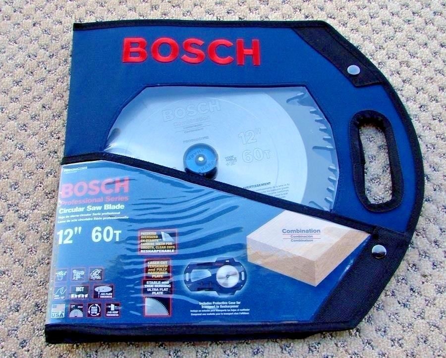 Bosch 12" X 60 Tooth Carbide Combination Woodworking Saw Blade PRO1260COMB