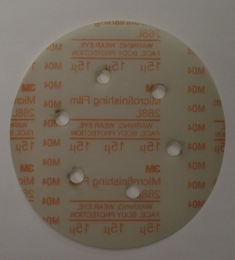 Bosch RSM110 6", 100 Micron, Microfinishing Film Disc 25 Pk