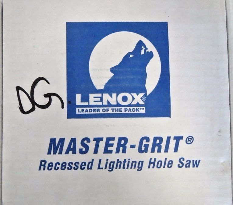 Lenox 30863 Master-Grit Recessed Lighting Hole Saw 6-5/8" Blue