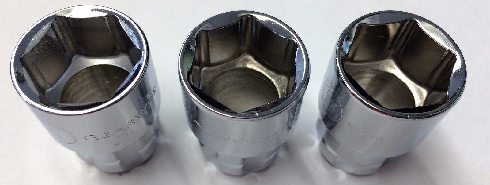 Gearwrench 532170GR 17mm  Vortex 6 Point Socket 3/8" Drive 3PCS