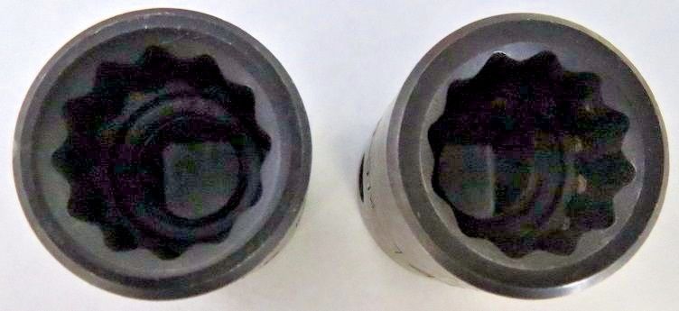 Armstrong 46-314 3/8" Drive 14mm Impact Socket 12pt. USA 2 Pieces