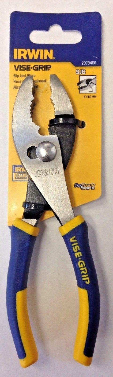 Irwin Vise-Grip 2078406 6" Slip Joint Pliers SJ6